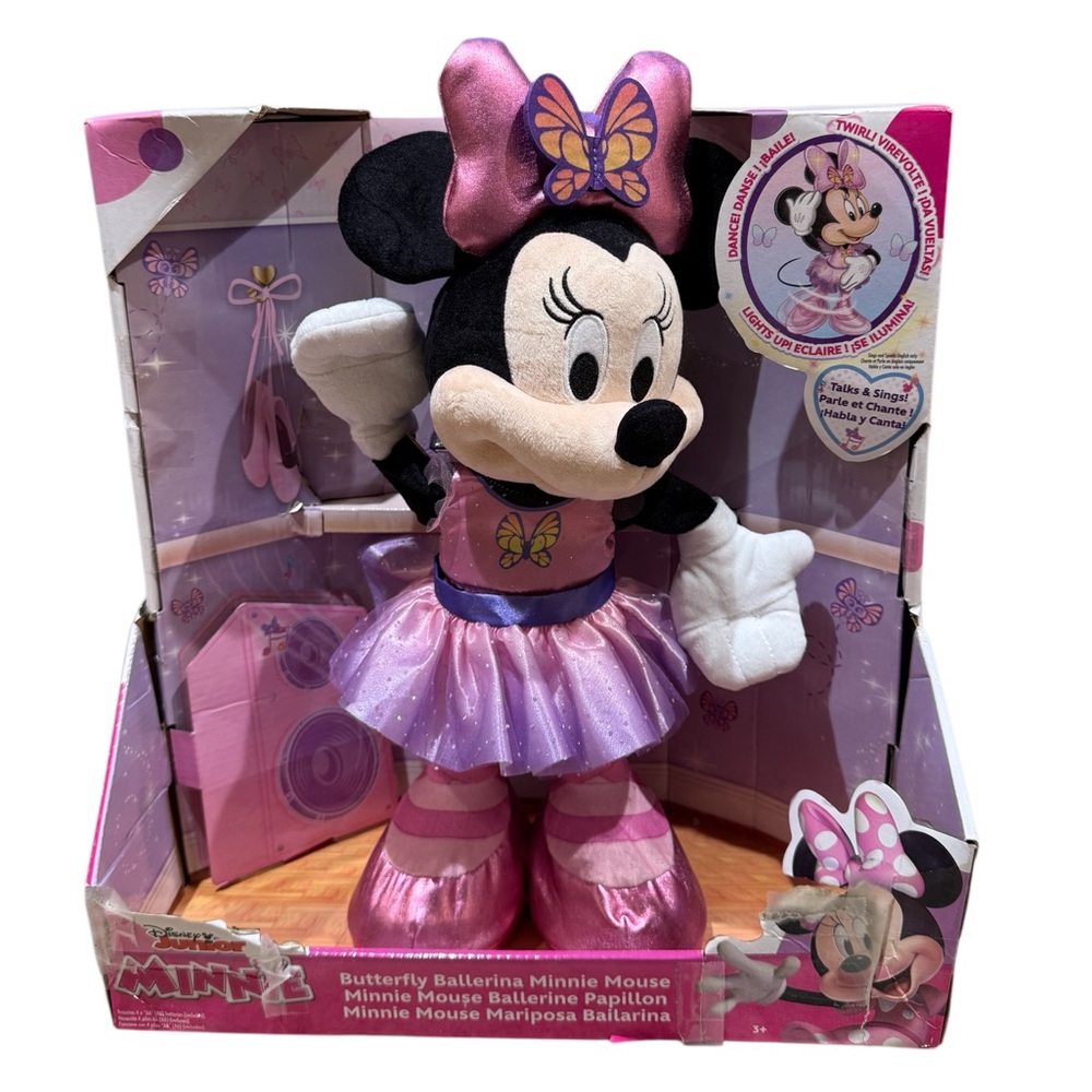 NWT Butterfly ballerina Minnie Mouse.